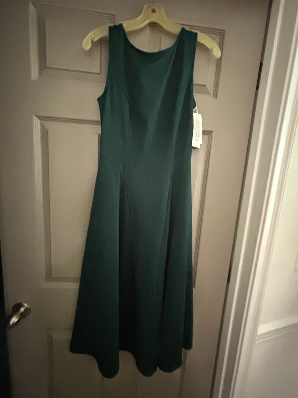 Grace Karin Size Small Green Sleeveless Midi Dress NWT